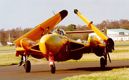 First flight and subsequent flight testing for initial Permit Issue of the Sea Vixen